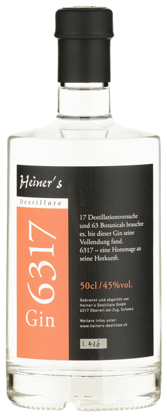Gin 6317 Heiners Destillate - weindepot